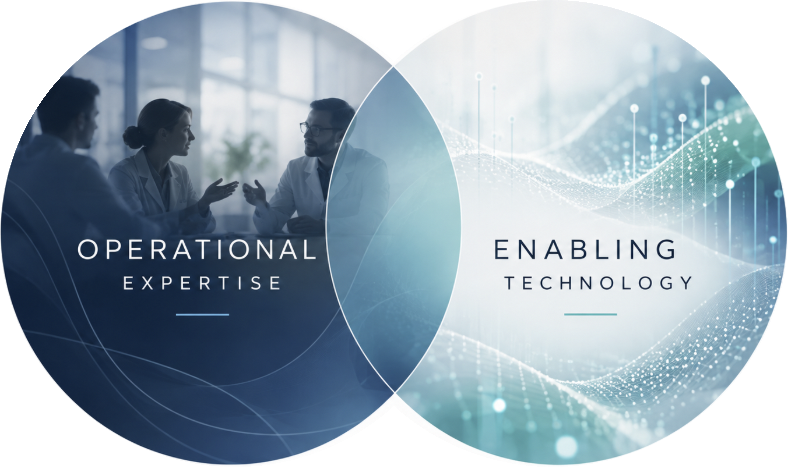 Operational expertise and enabling technology working together
